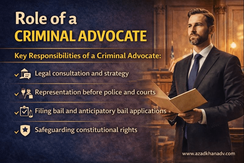 Role of a Criminal Advocate