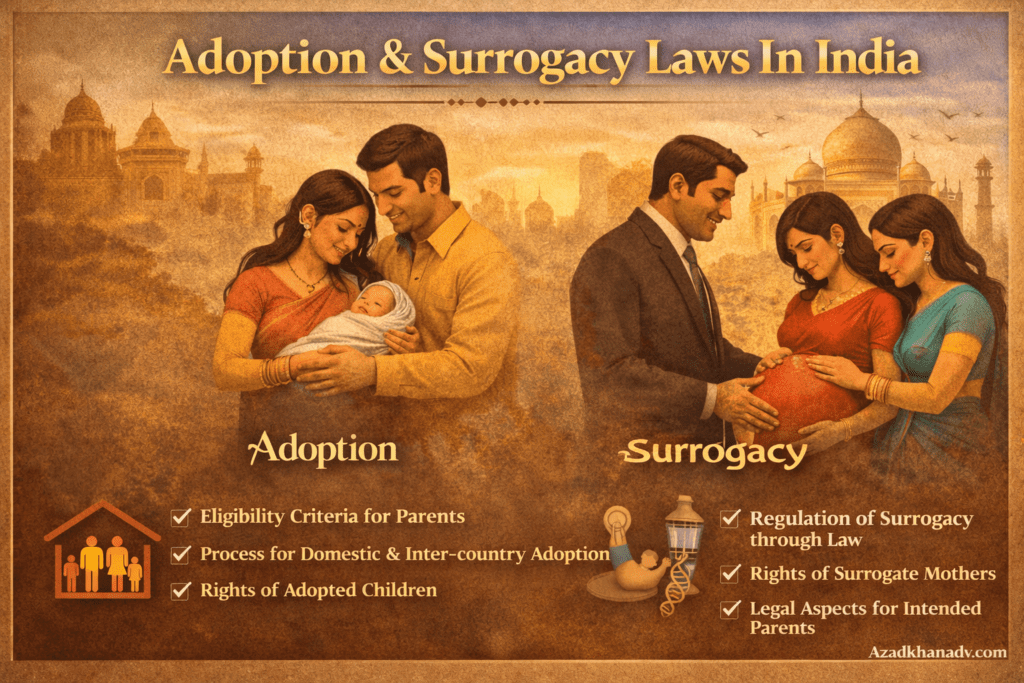 Adoption & Surrogacy Laws In India