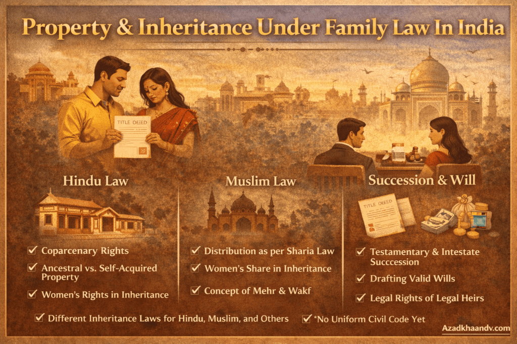 Property & Inheritance Under Family Law In India