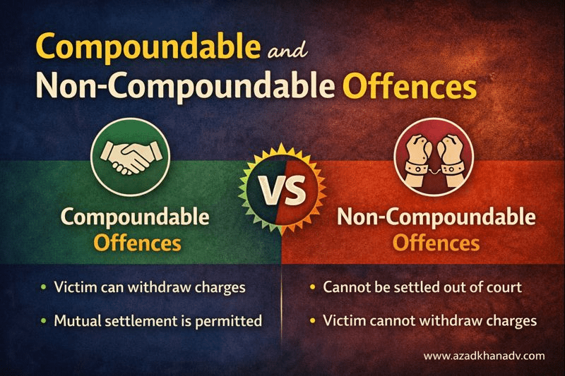 Compoundable and Non-Compoundable Offences