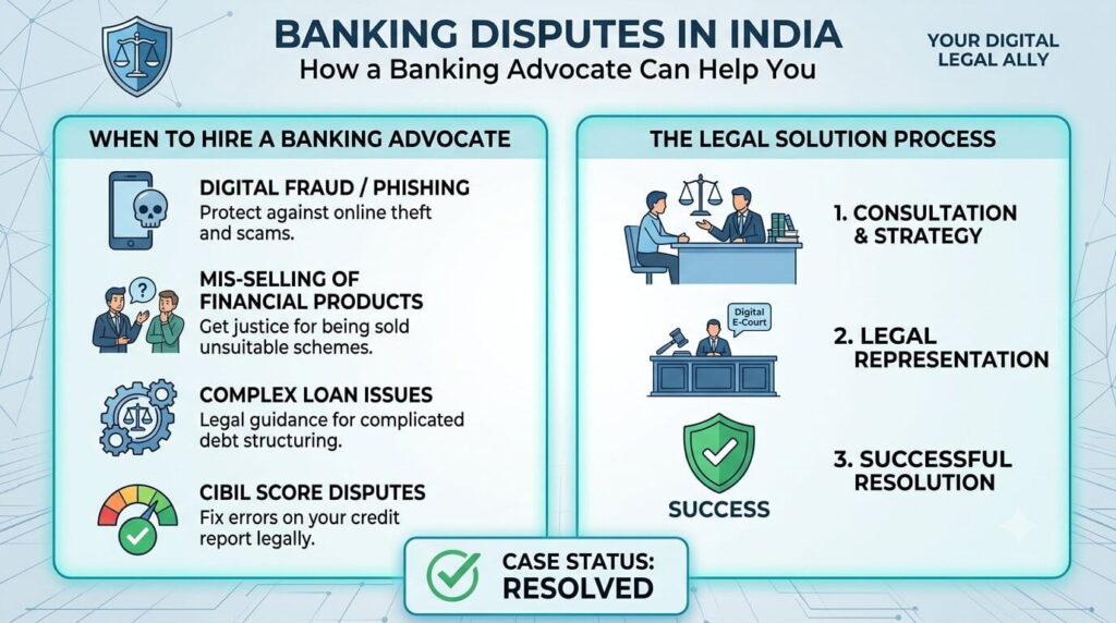 Banking Disputes in India: When to Hire a Banking Advocate