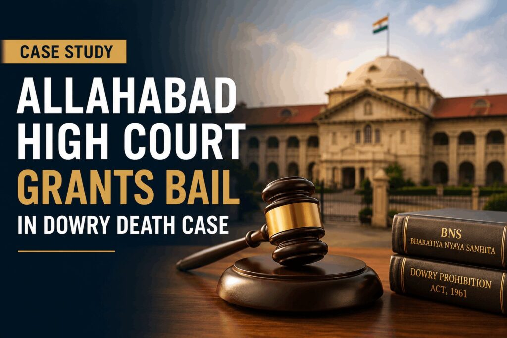 Allahabad High Court Grants Bail to Elderly Father-in-Law in Section 85/80(2) BNS Dowry Case