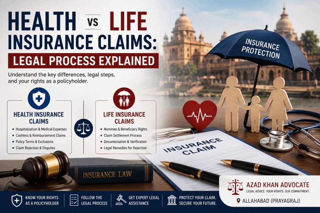 Health vs Life Insurance Claims: Legal Process Explained