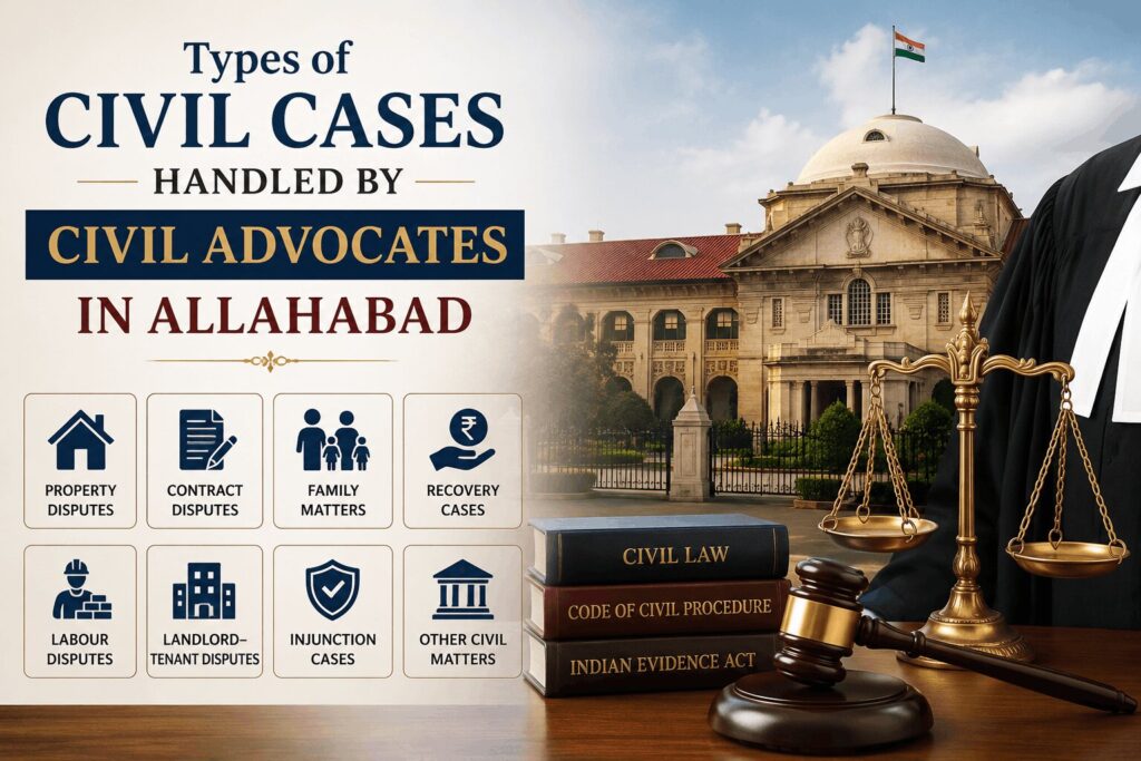 Types of Civil Cases Handled by Civil Advocates in Allahabad