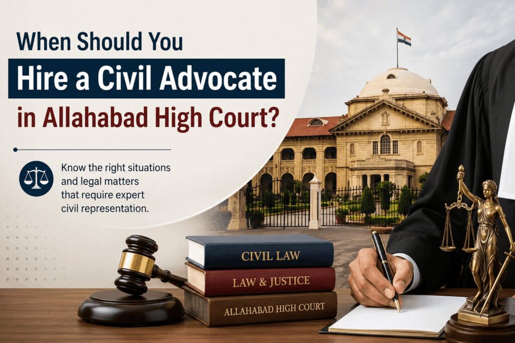 When Should You Hire a Civil Advocate in Allahabad High Court?